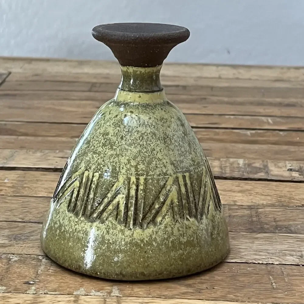 Art Studio Stoneware Bud Vase 5.5